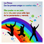 Arco iris y siluetas