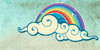 Arco Iris y nubes